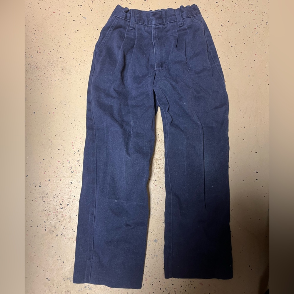 Mill size 6 navy uniform pants
